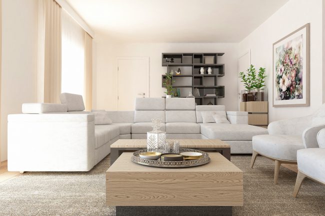 Sala de estar 3D