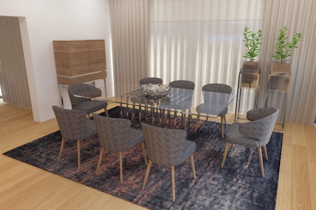 Sala de jantar 3D