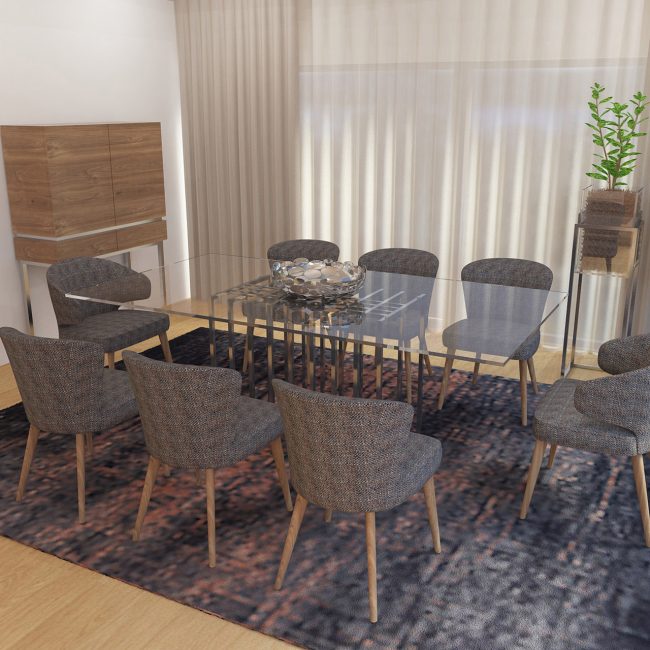 Sala de jantar 3D Sala de jantar 3D