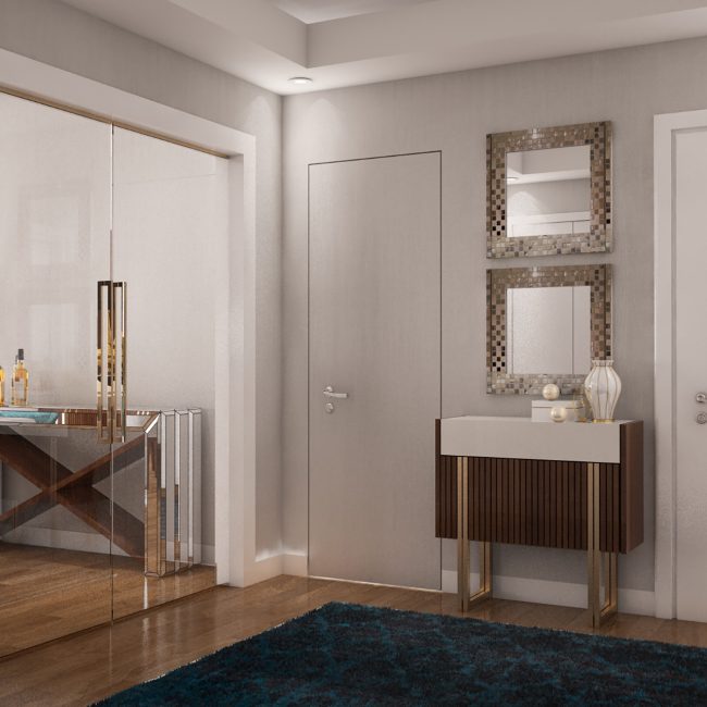 Hall de entrada 3D
