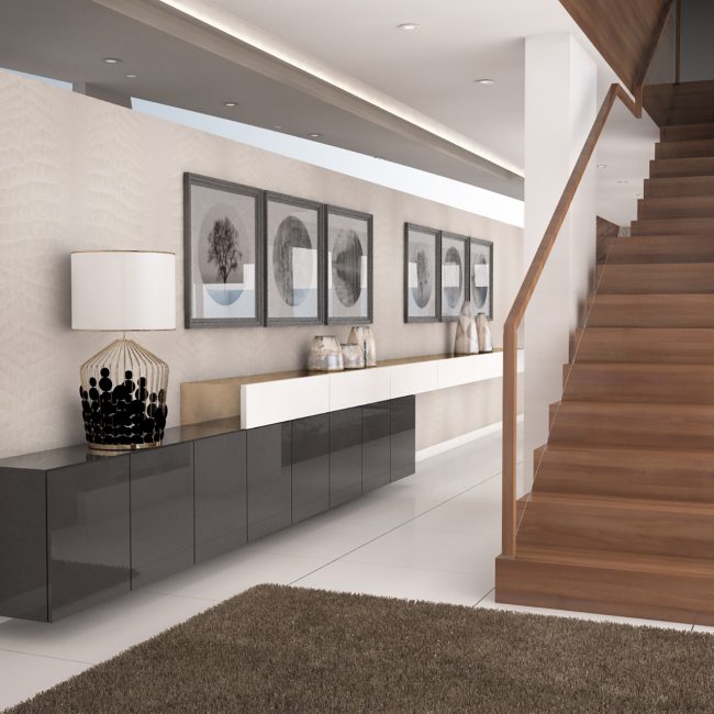 Hall de entrada 3D