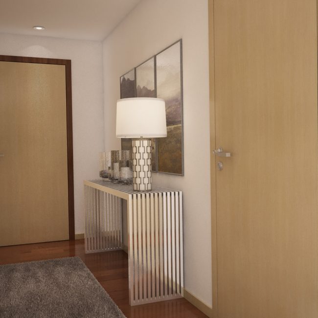 Hall de entrada 3D