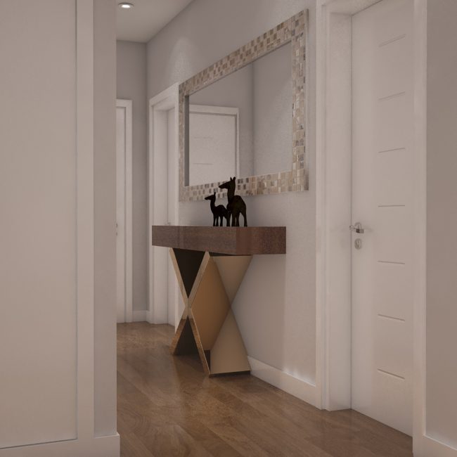 Hall de entrada 3D