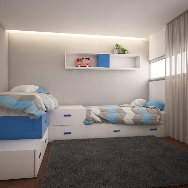 Quarto jovem 3D