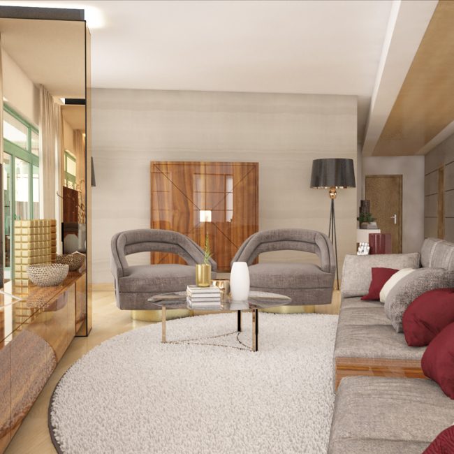 Sala de estar 3D