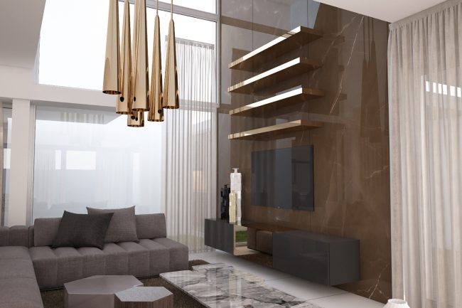 Sala de estar 3D