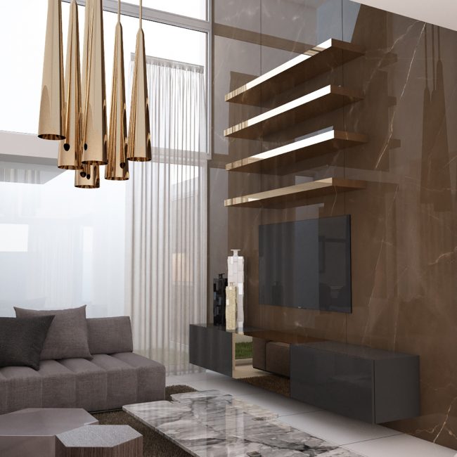 Sala de estar 3D