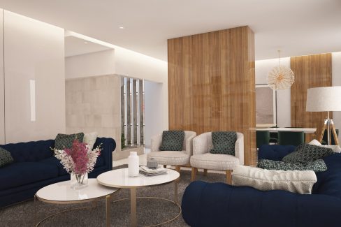 Sala de estar 3D