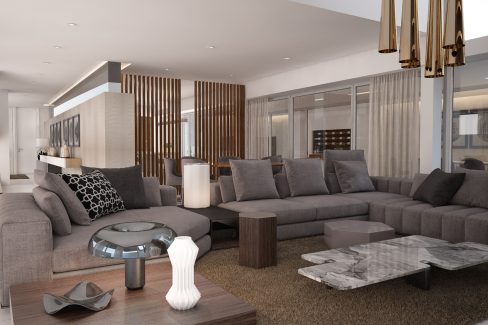 Sala de estar 3D