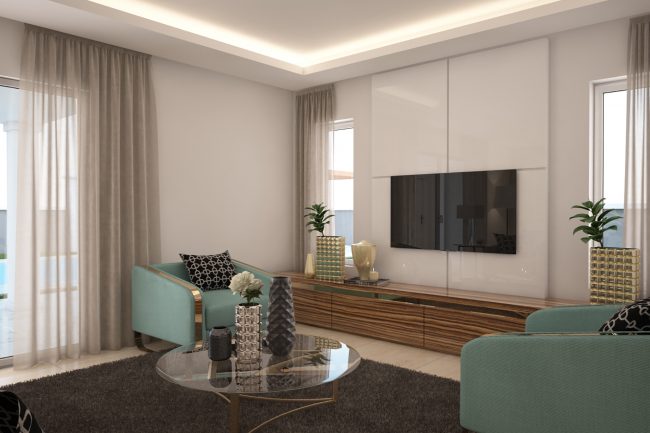 Sala de estar 3D