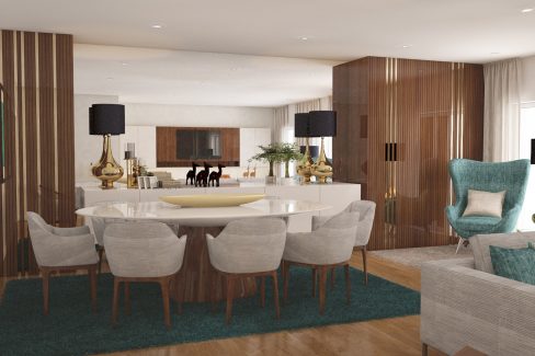 Sala de jantar 3D