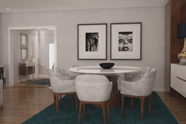 Sala de jantar 3D