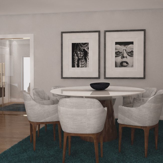 Sala de jantar 3D