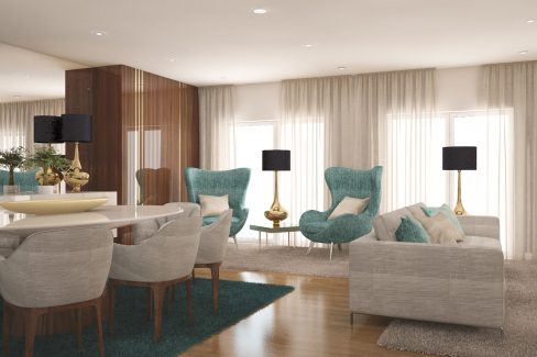 Sala de jantar 3D