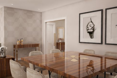 Sala de jantar 3D