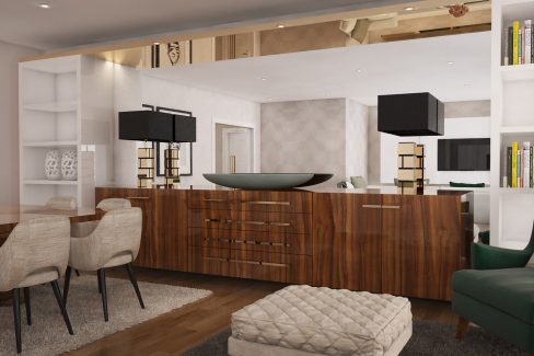 Sala de jantar 3D