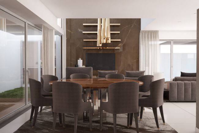 Sala de jantar 3D
