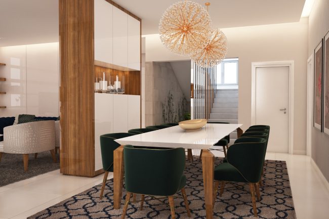 Sala de jantar 3D