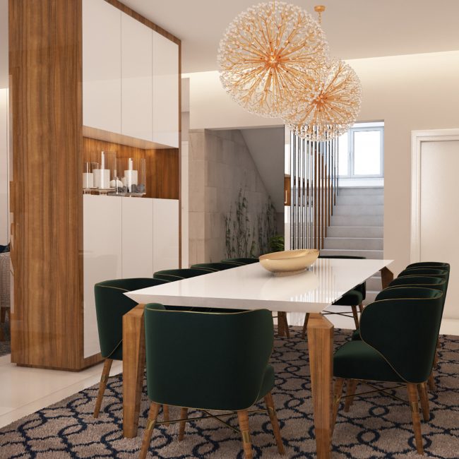 Sala de jantar 3D