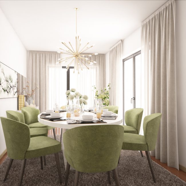 Sala de jantar 3D