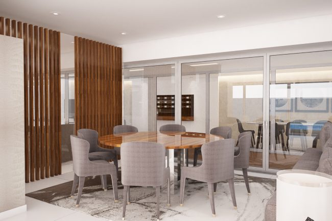 Sala de jantar 3D
